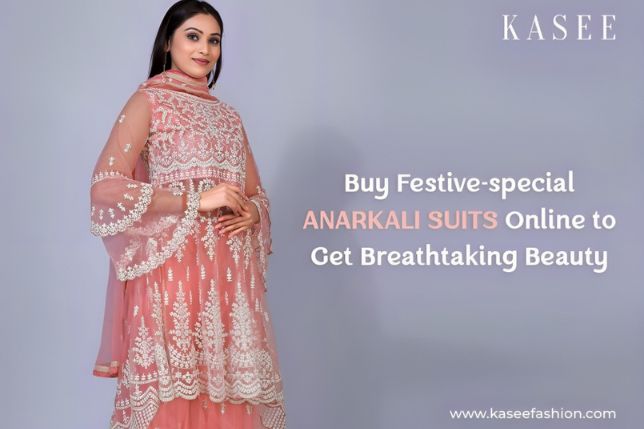 Buy Festive-special ANARKALI SUITS Online to Get Breathtaking Beauty
