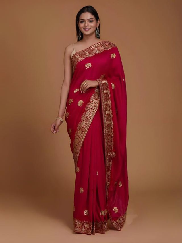 Embroidered Sarees under 1999